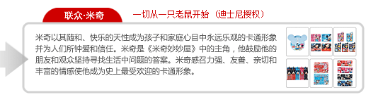 聯(lián)眾米奇-一切從一只老鼠開始(迪士尼授權(quán))