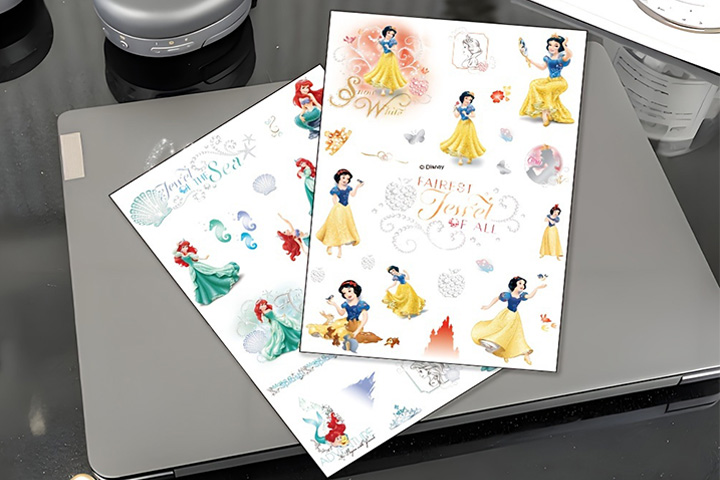 8張迪士尼公主拼貼貼紙